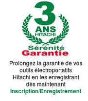 Garantie outillage Hikoki